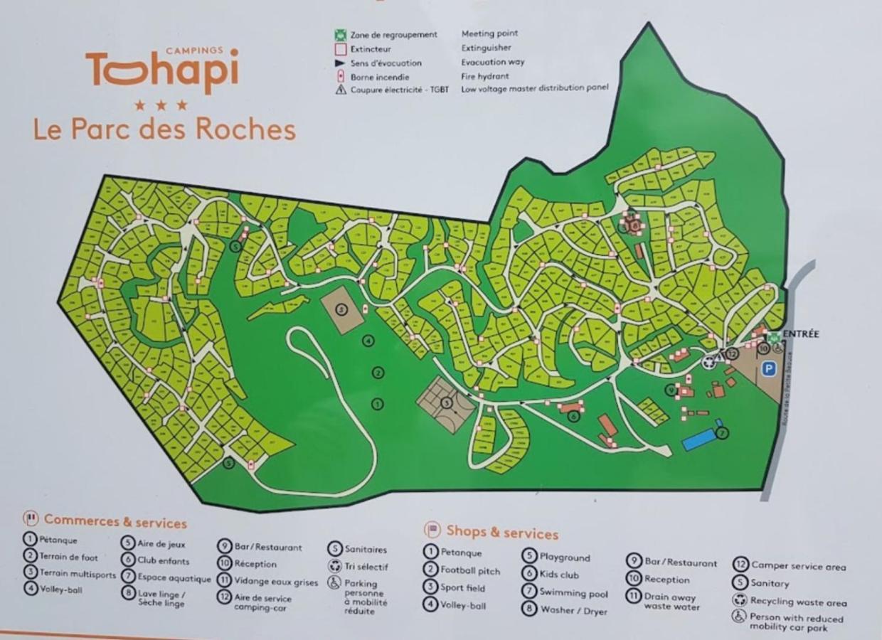 Camping Marvilla Parks -Parc Des Roches 91530 Saint-Chéron Exteriér fotografie